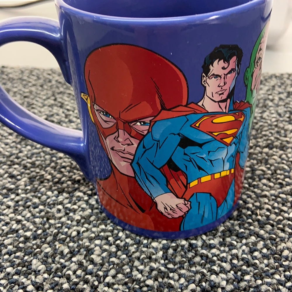 Superhero coffee cup
